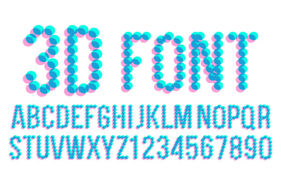 3D Pixel Vector: Futuristic Stereo Effects for Modern Design