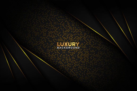Abstract Luxury Dark Background: Elegance in Digital Design