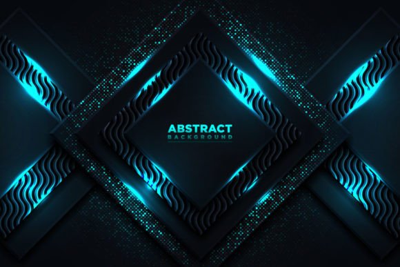 Dark Blue Modern Cover Design: A Deep Dive into a Premium Vector Asset