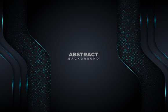 Elevate Your Visuals with an Abstract Dark Blue Luxury Background