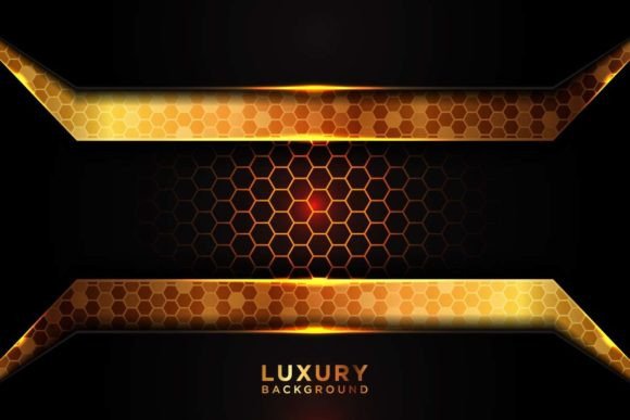 Gold Overlap Luxury Background: A Modern Designer's Secret Weapon