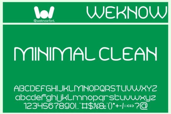 Minimal Clean: The Sans Serif for Modern Branding