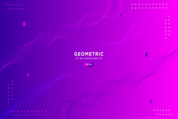 Modern Abstract Gradient Geometric Backgrounds for Design