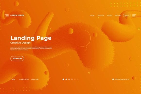 Orange Gradient Background: A Modern Design Essential