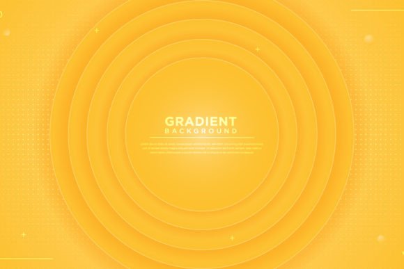 Orange Gradient Circle Background: A Modern Design Asset