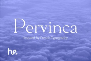 Pervinca: The Geometric Didone Font for Modern Elegance
