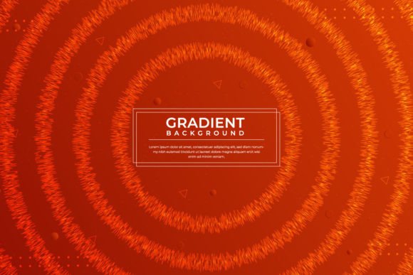 Radial Red Abstract Geometric Background: Modern Design Power