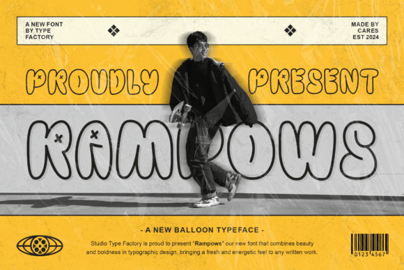 Rampows: The Effervescent Font for Joyful Design