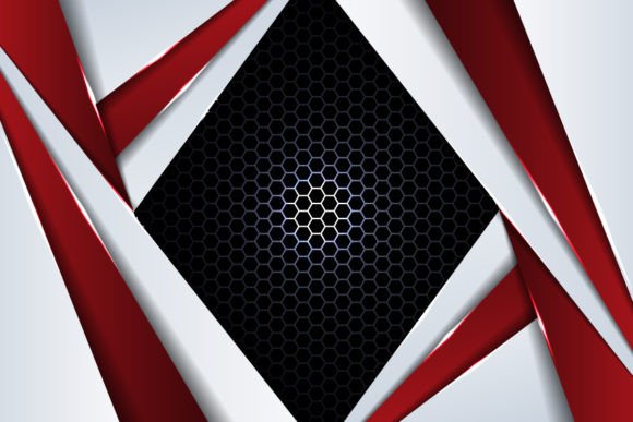 The Power of Red and White Abstract Backgrounds in Modern Design