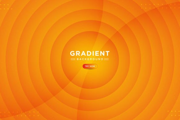 Warm Up Your Designs with Abstract Orange Circle Backgrounds