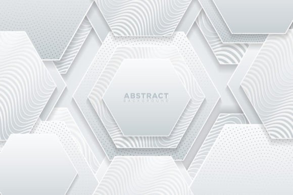 White Gradient Paper Cut Background: A Textured Design Essential